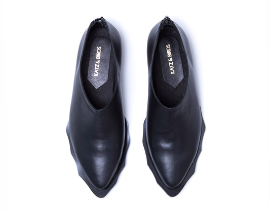 Jupiter- curved sole - black