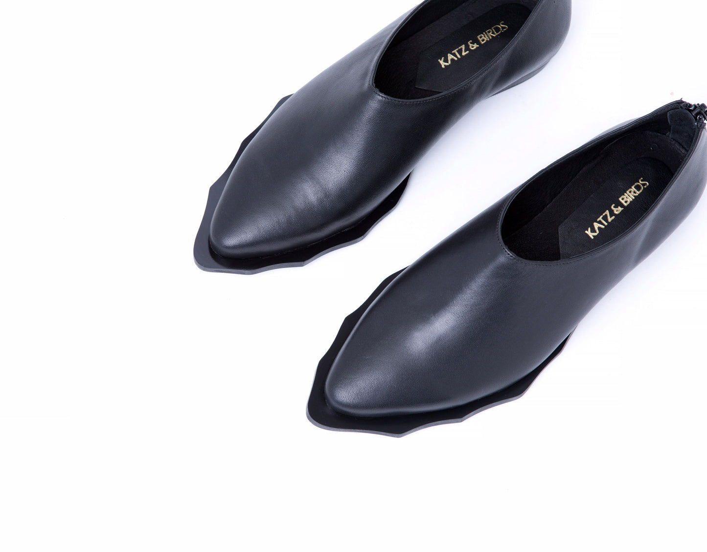 Jupiter- curved sole - black