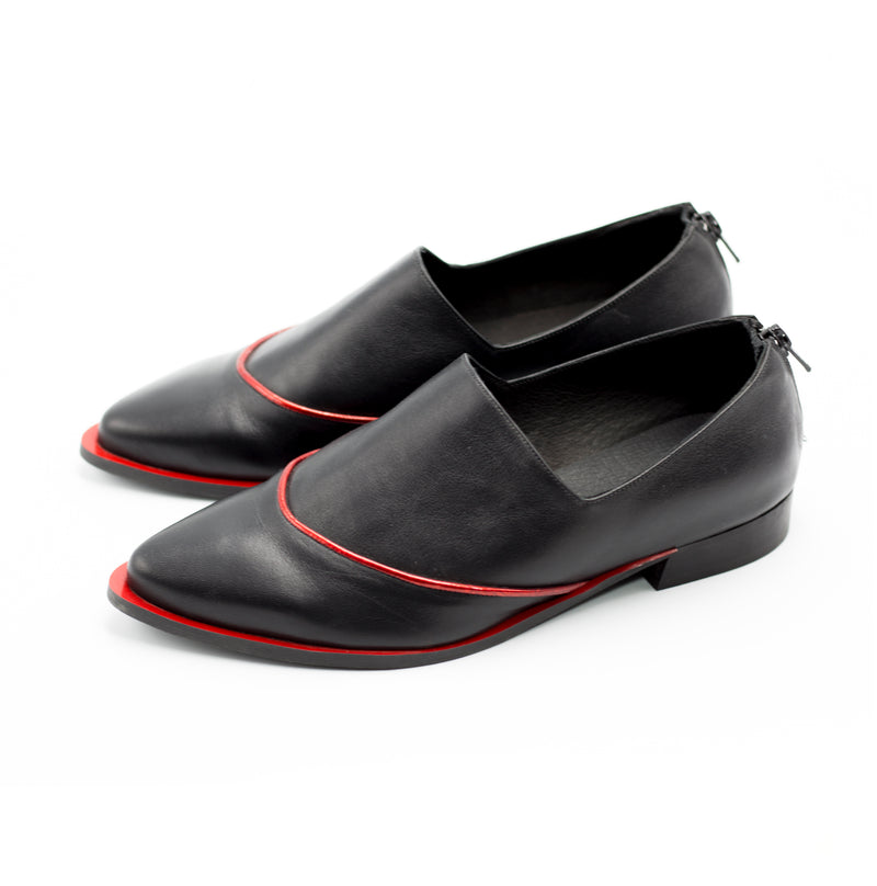 Brandy - Red Sole Flat Shoes