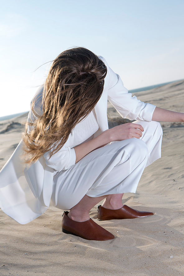 Sparrow - Brown classic flats