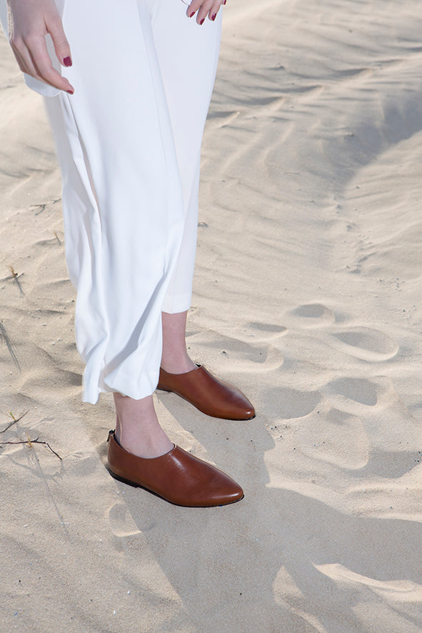 Sparrow - Brown classic flats