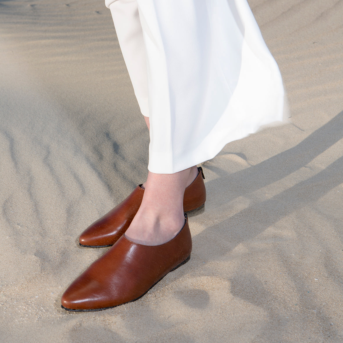 Sparrow - Brown classic flats