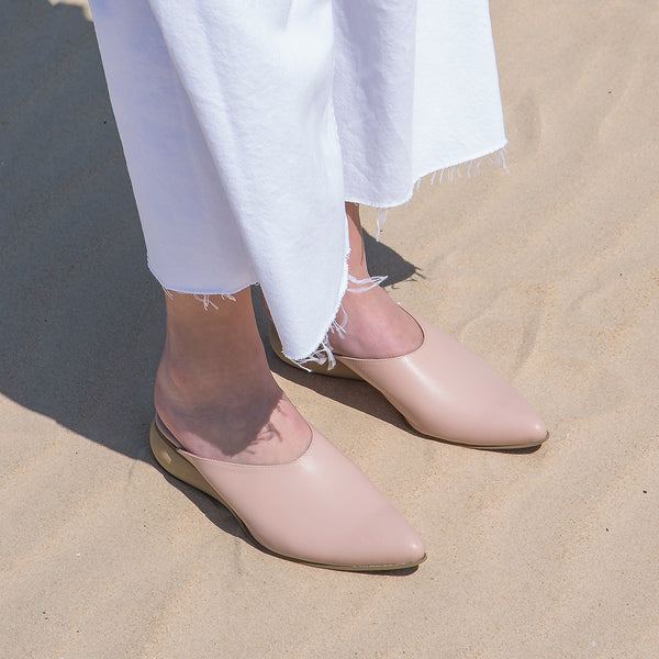 Bee Pink Mules