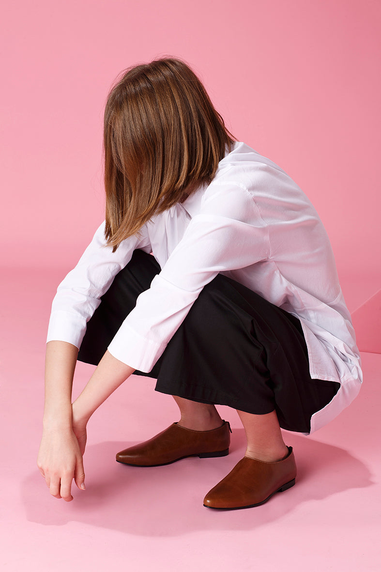 Sparrow - Brown classic flats