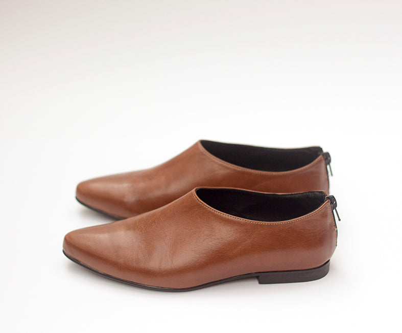 Sparrow - Brown classic flats