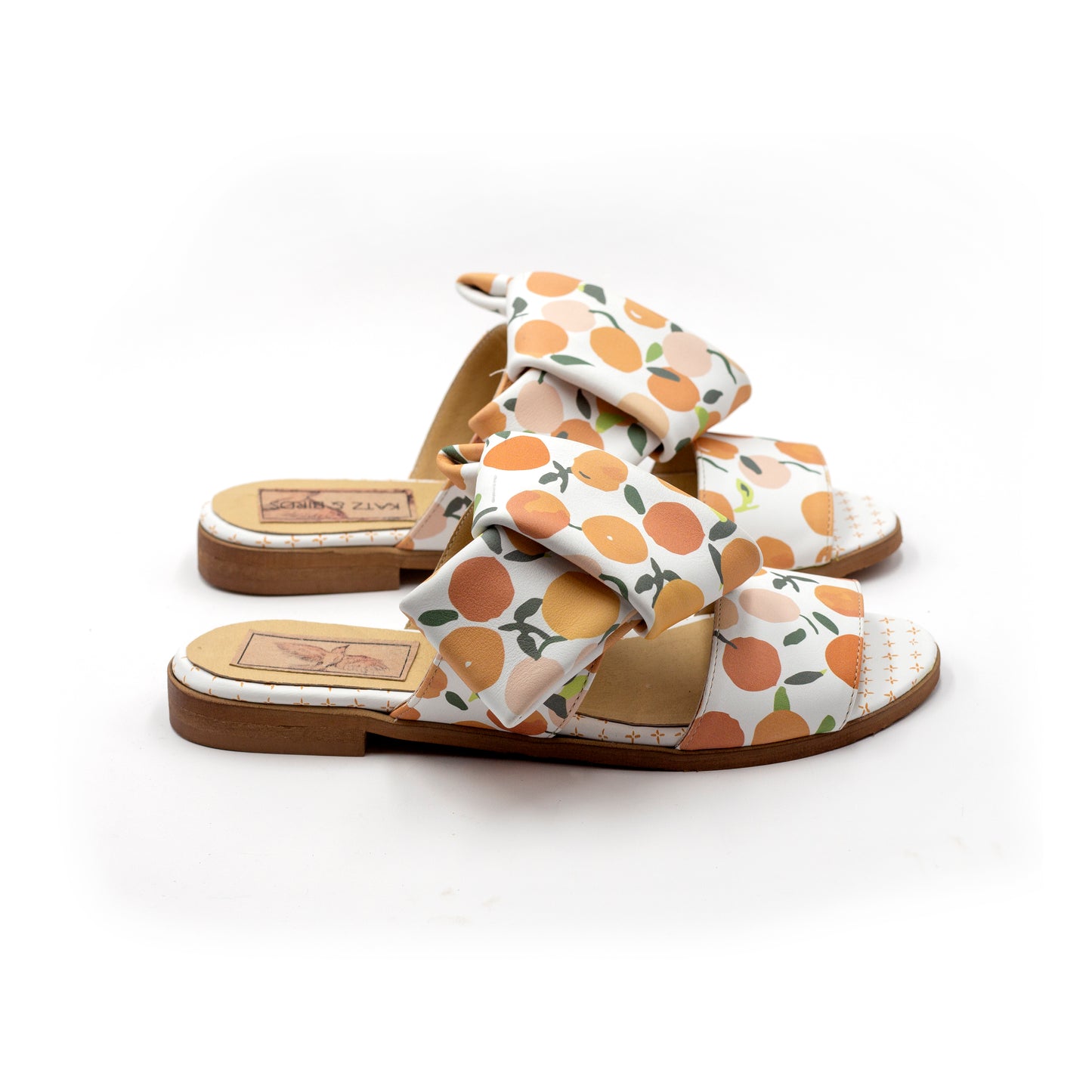 Vitamin C- Oranges Print Flats