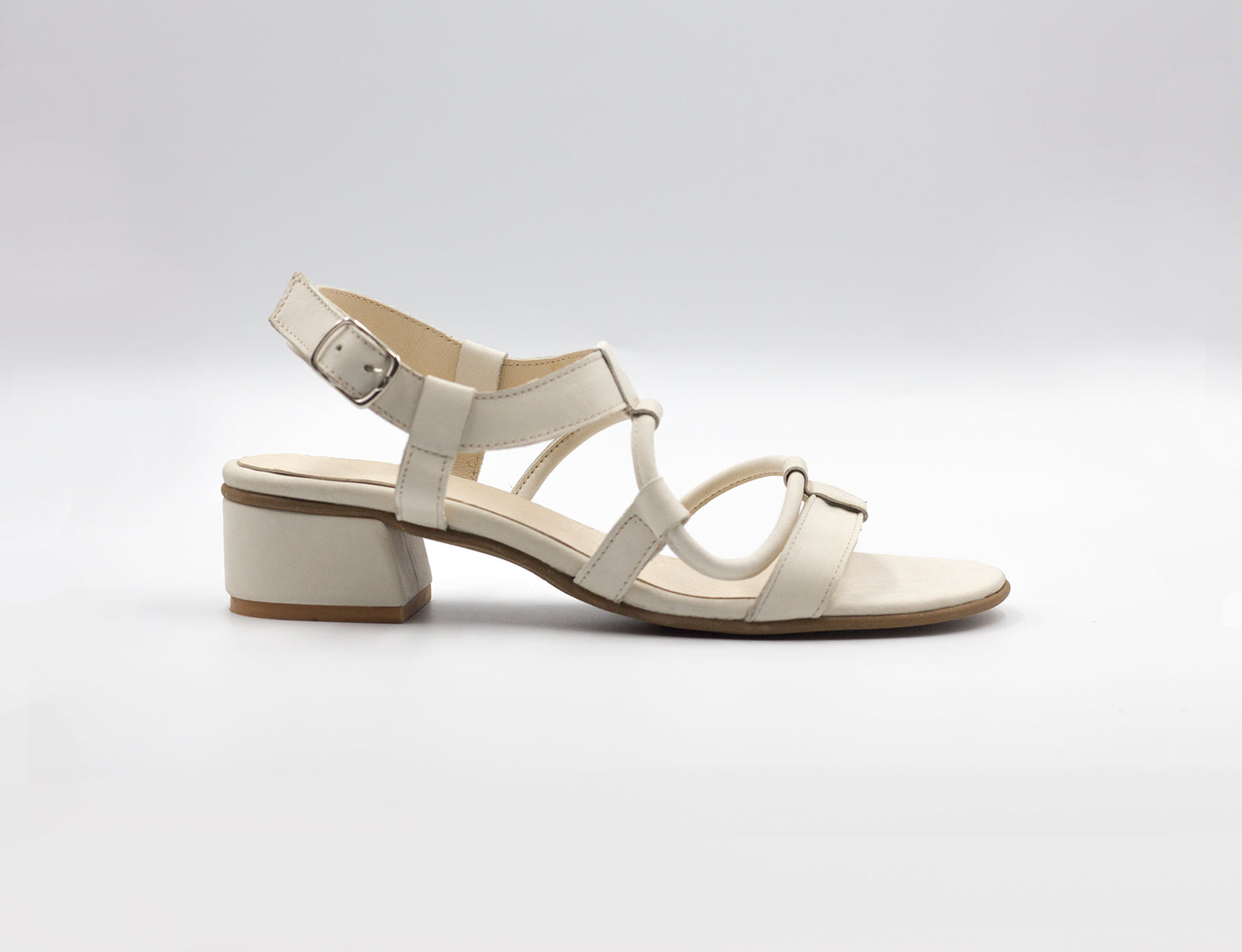 White Cactus - White Sandals