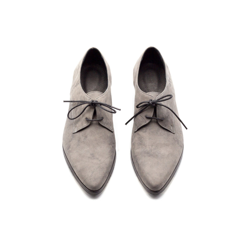 Gray Oxford Shoes